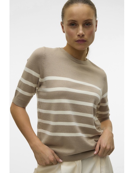 VERO MODA SILVER MINK PULLS