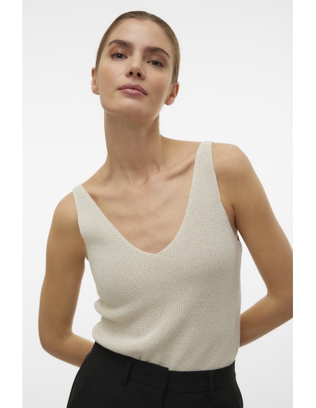 Tanktop aus Birke VMNEWLEXSUN Vero Moda - 4 | TOPS