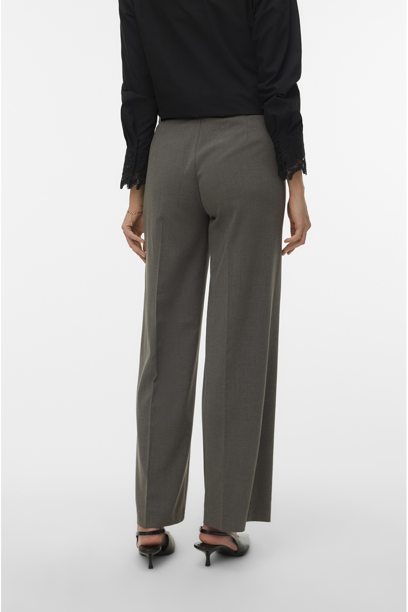 VERO MODA MEDIUM GREY PANTALONS 2
