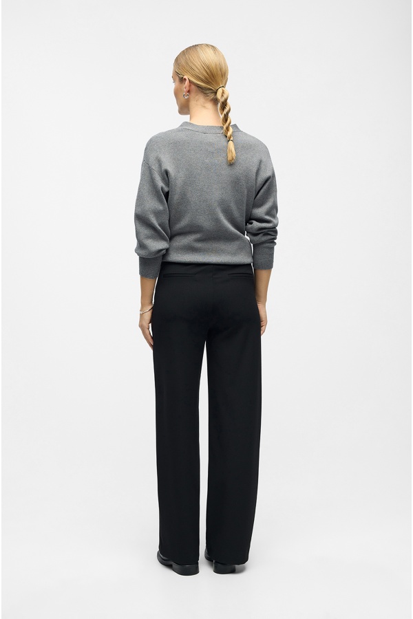 Calça Larga Preta OBJLISA OBJECT - 1 | ABAIXO 2