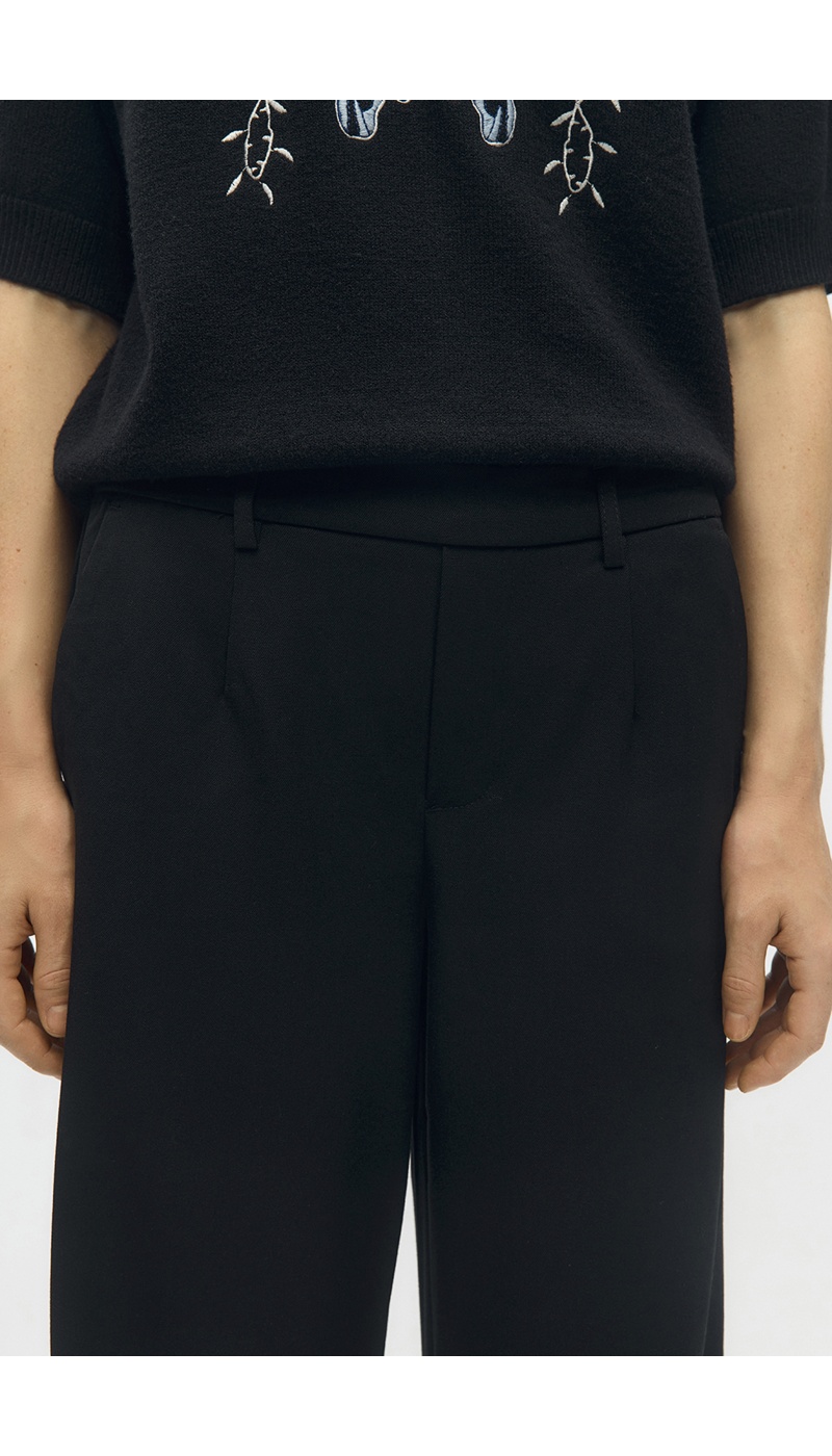 OBJLISA OBJECT Pantalón ancho negro - 6 | ABAJO