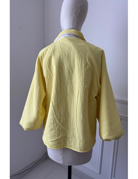 Veste Réversible Jaune SUNNY