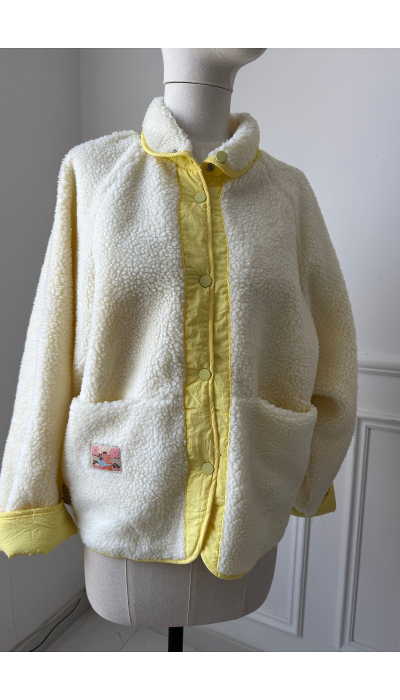 Veste Réversible Jaune SUNNY