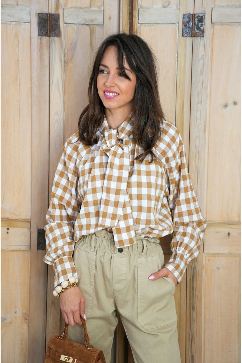 BADALONA SL CARREA CAMEL CHEMISIER