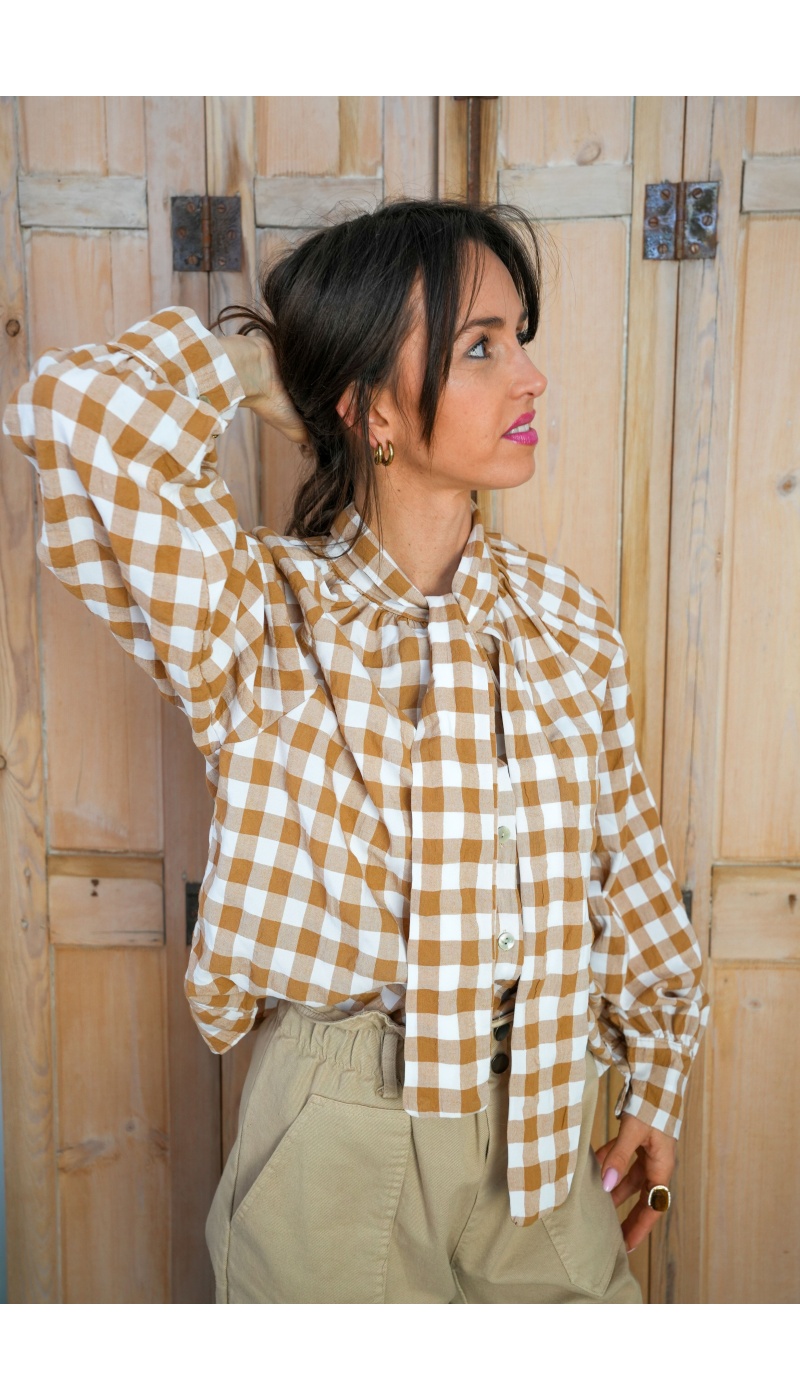 BADALONA SL CARREA CAMEL CHEMISIER