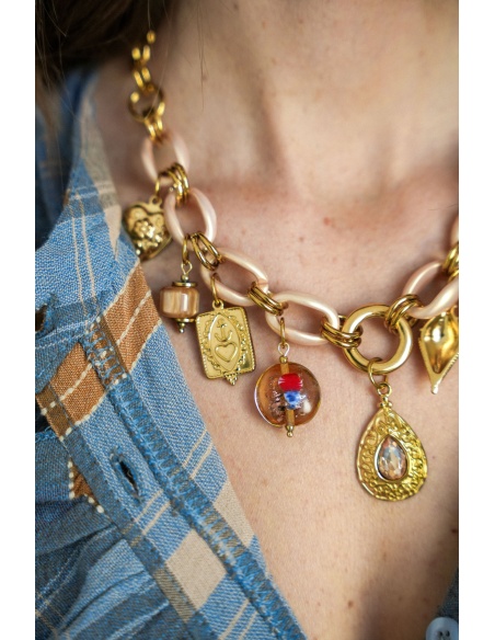 Collier Maille Fleurs Guapa