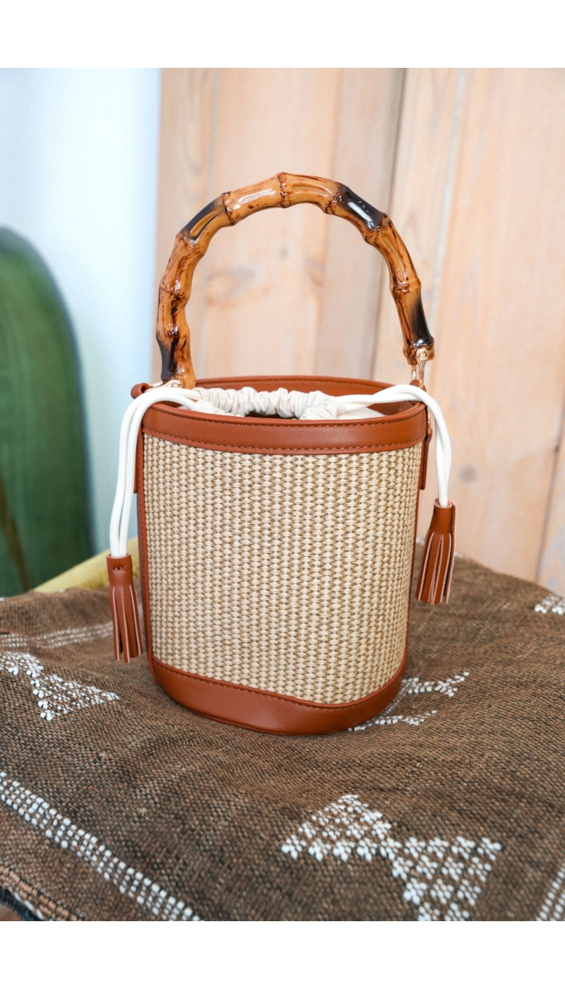 Sac Rond Camel ALEGRIA