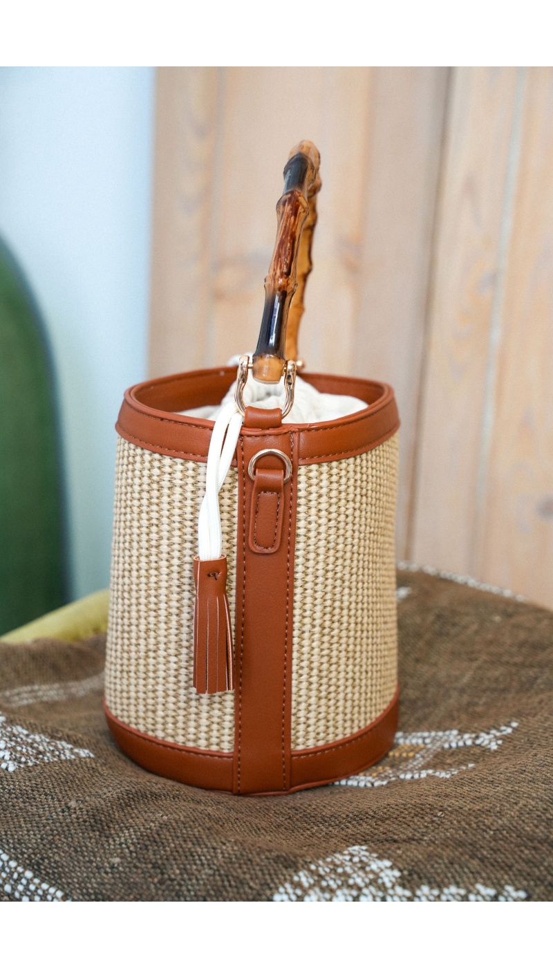 Sac Rond Camel ALEGRIA