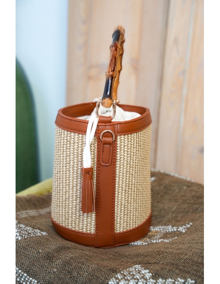 Sac Rond Camel ALEGRIA