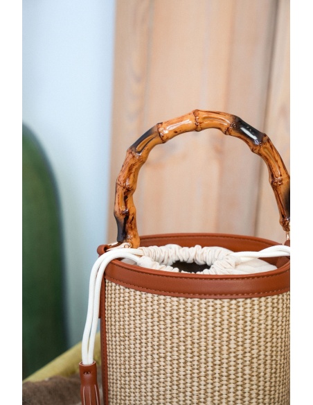 Sac Rond Camel ALEGRIA