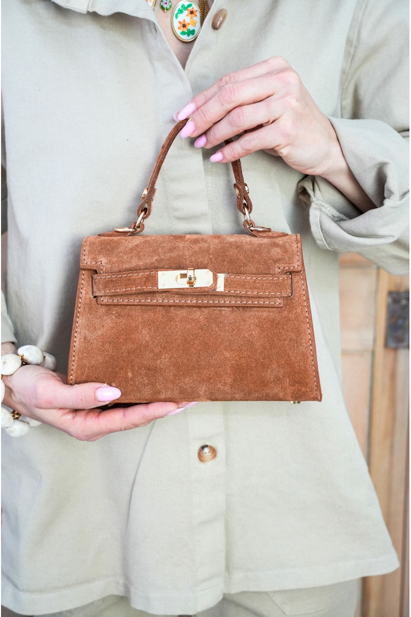 Sac Suédine Camel RICO