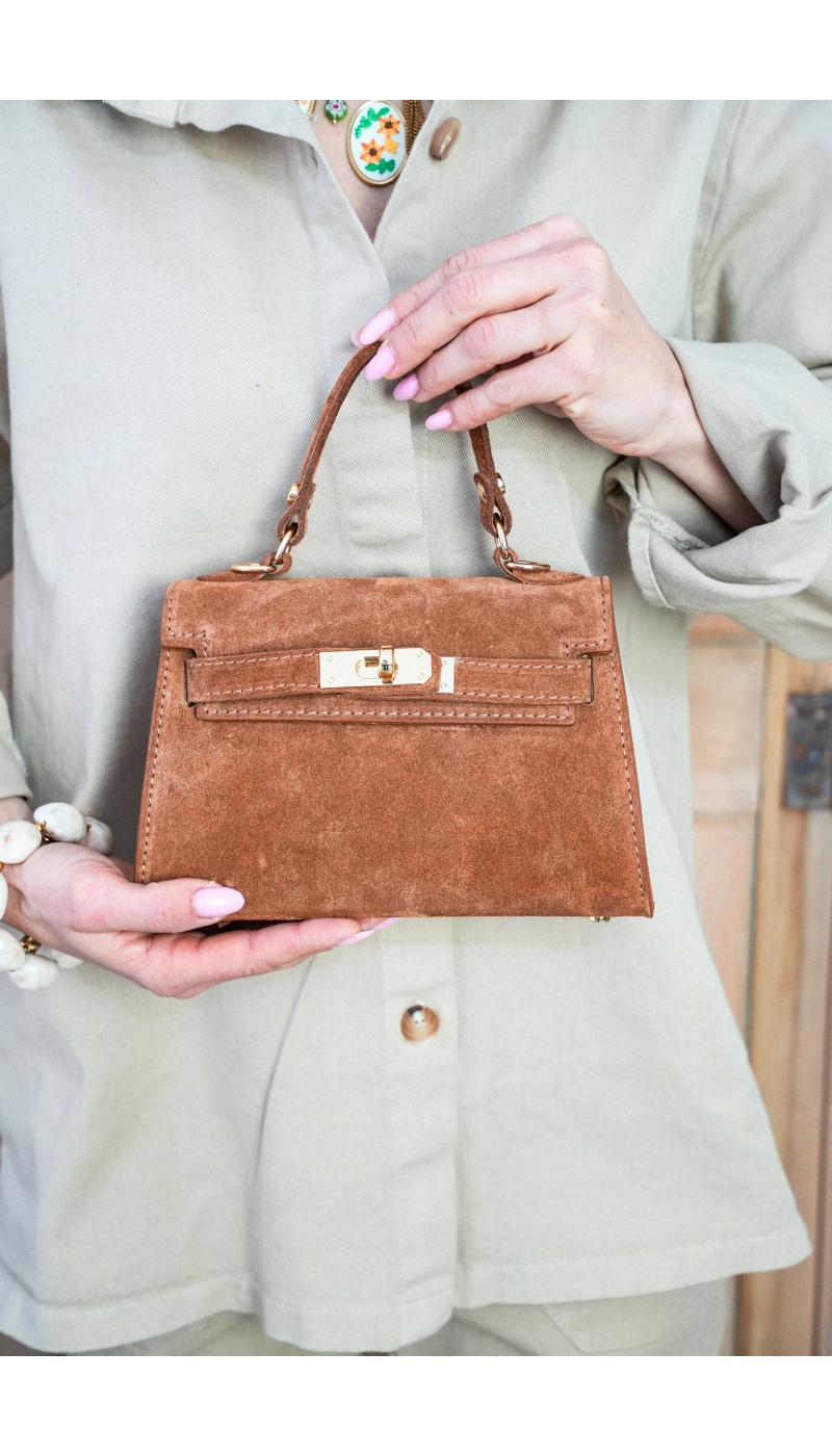 Sac Suédine Camel RICO