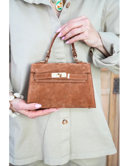 Sac Suédine Camel RICO
