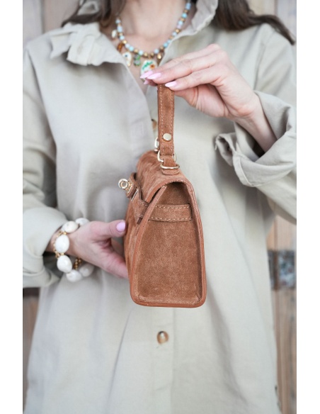 Sac Suédine Camel RICO