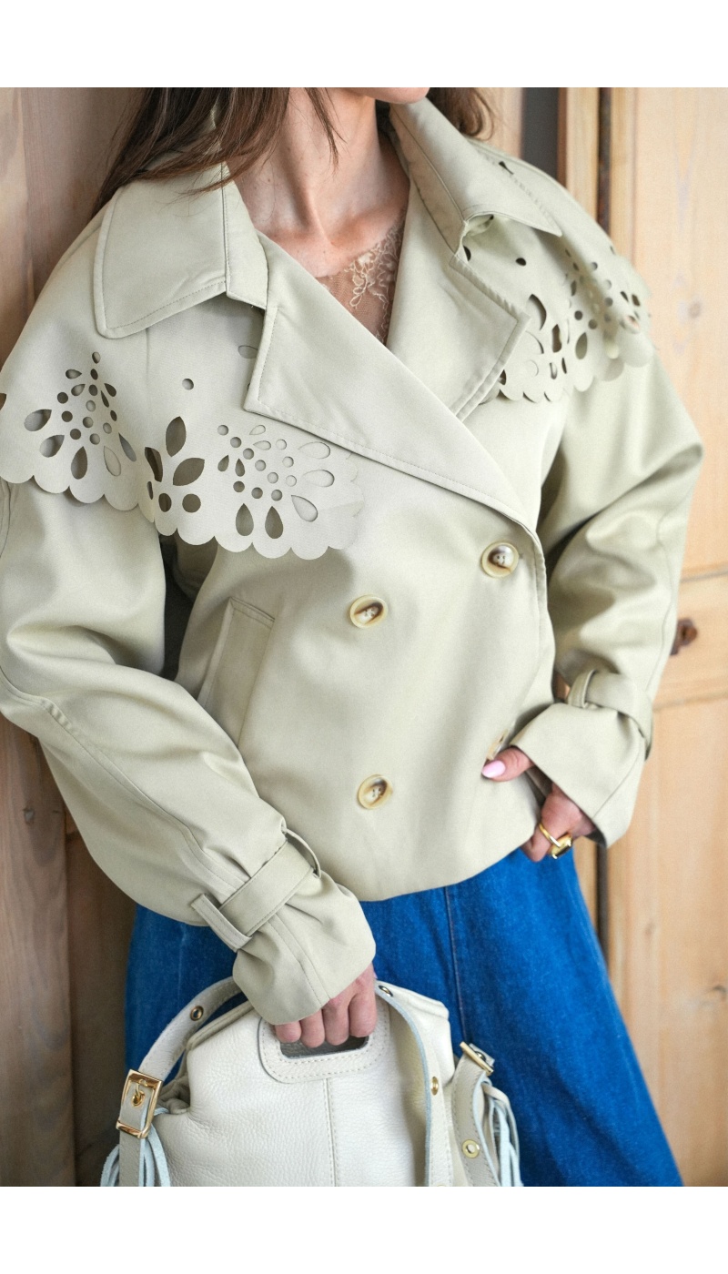 Trench Court Fleurs ANDY