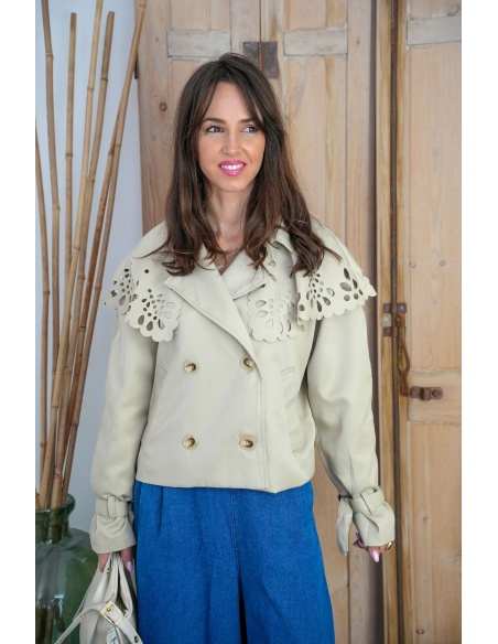 musy muse TRENCH BEIGE VESTES FEMME