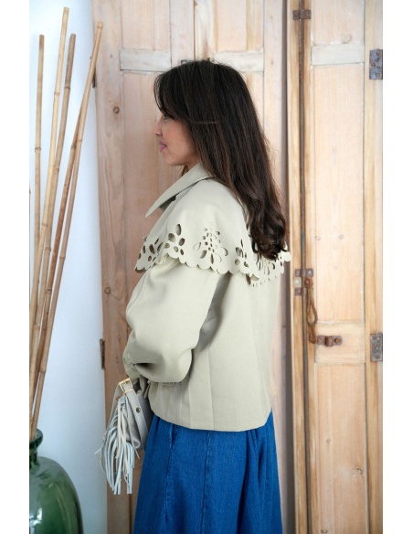 musy muse TRENCH BEIGE VESTES FEMME