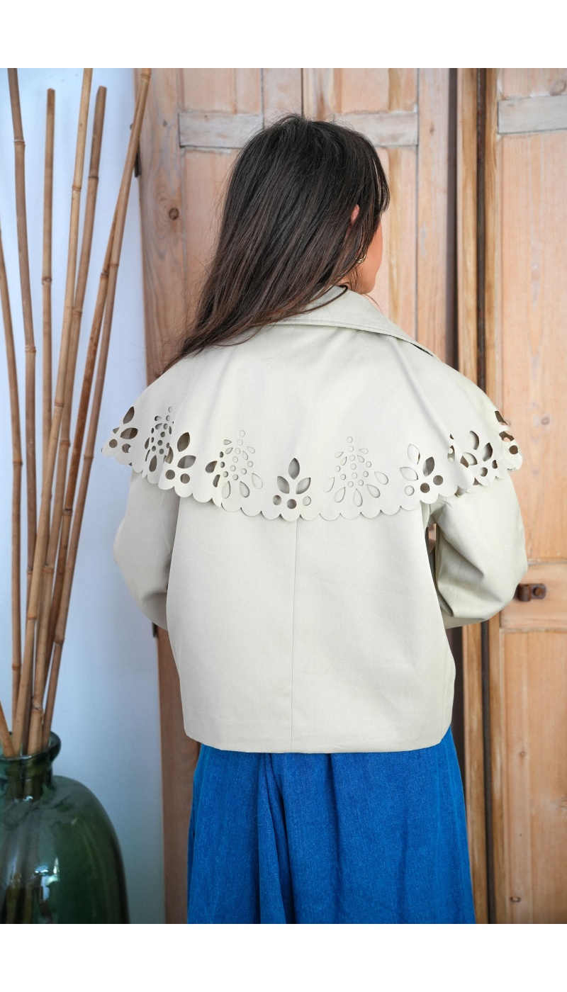 musy muse TRENCH BEIGE VESTES FEMME