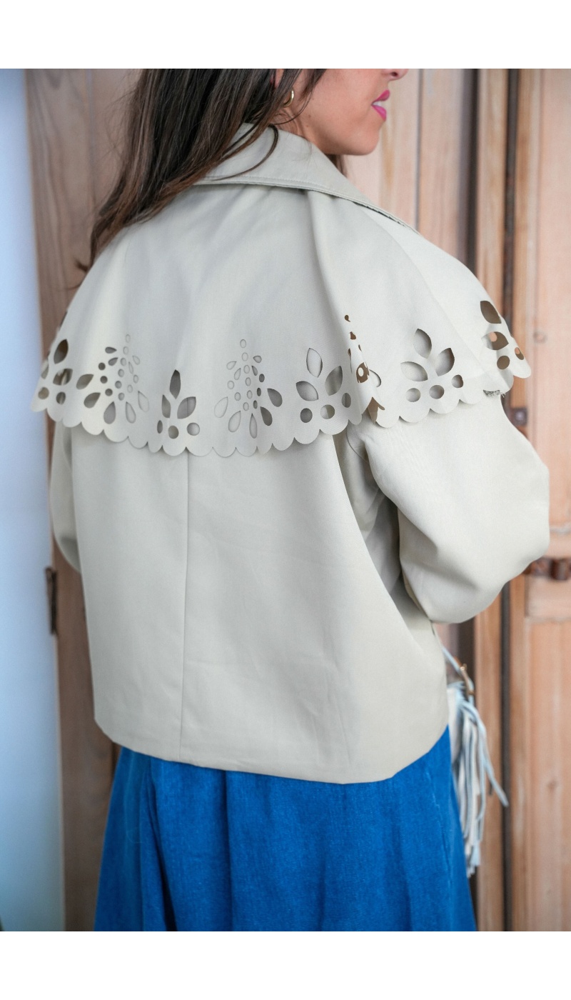 Trench Court Fleurs ANDY