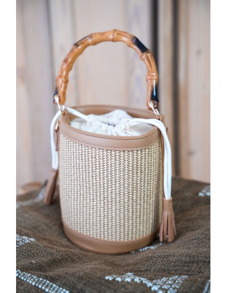 Sac Rond Beige ALEGRIA