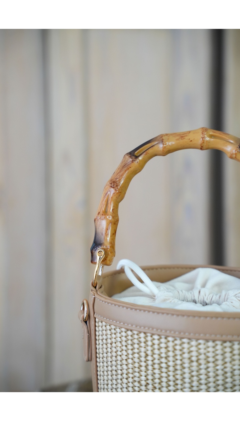 Sac Rond Beige ALEGRIA