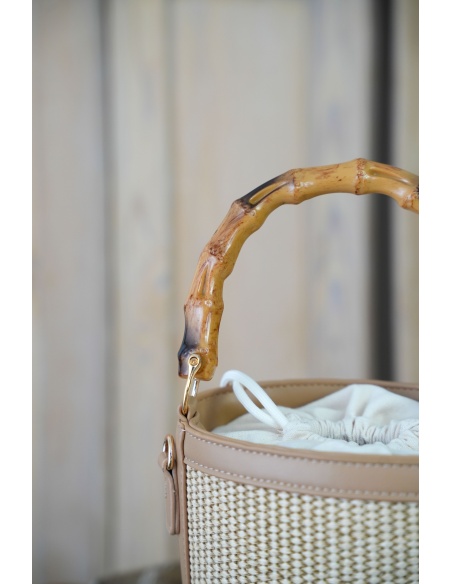 Sac Rond Beige ALEGRIA