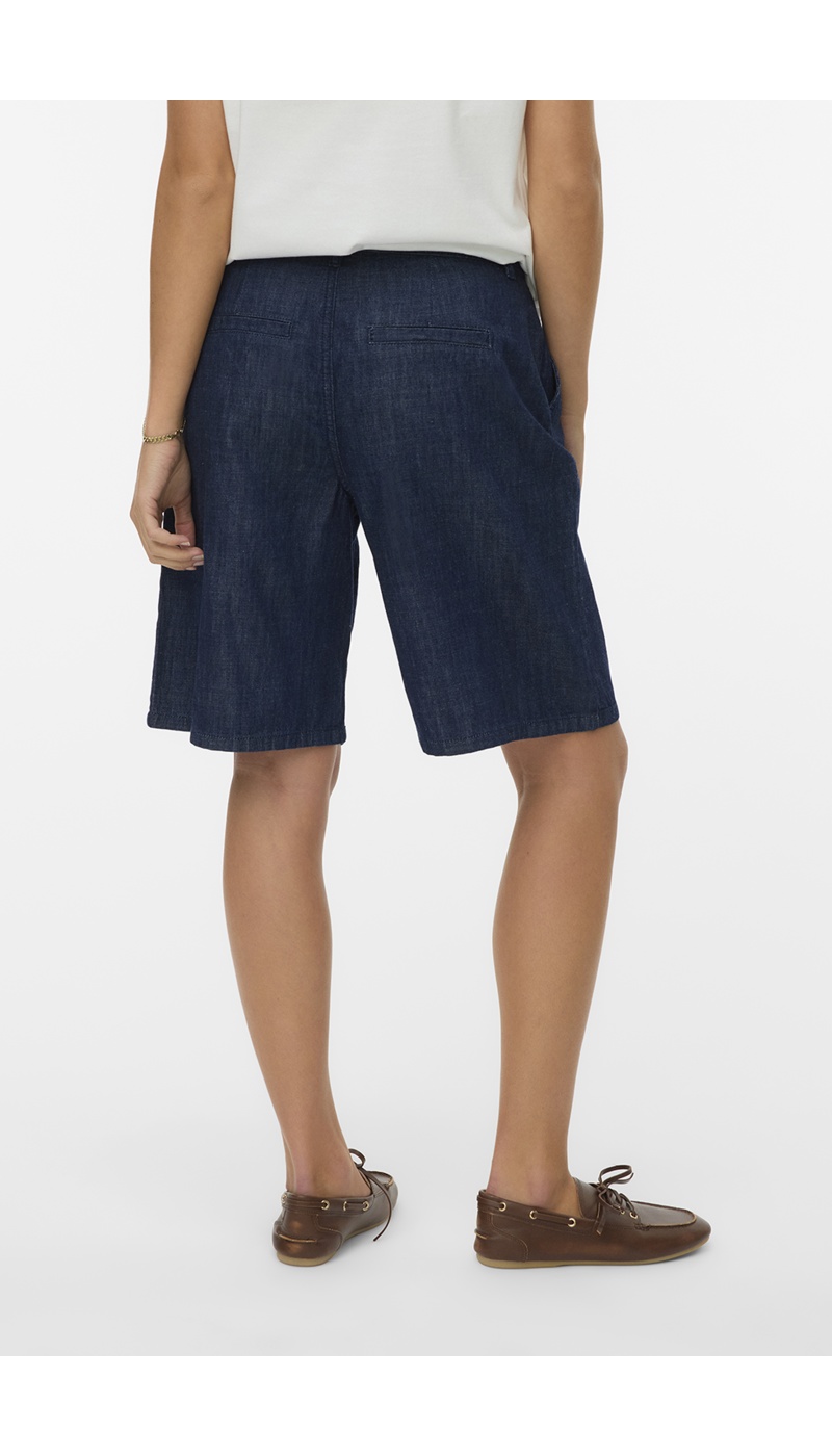 Bermuda Dark Blue Denim VMGABRILLA