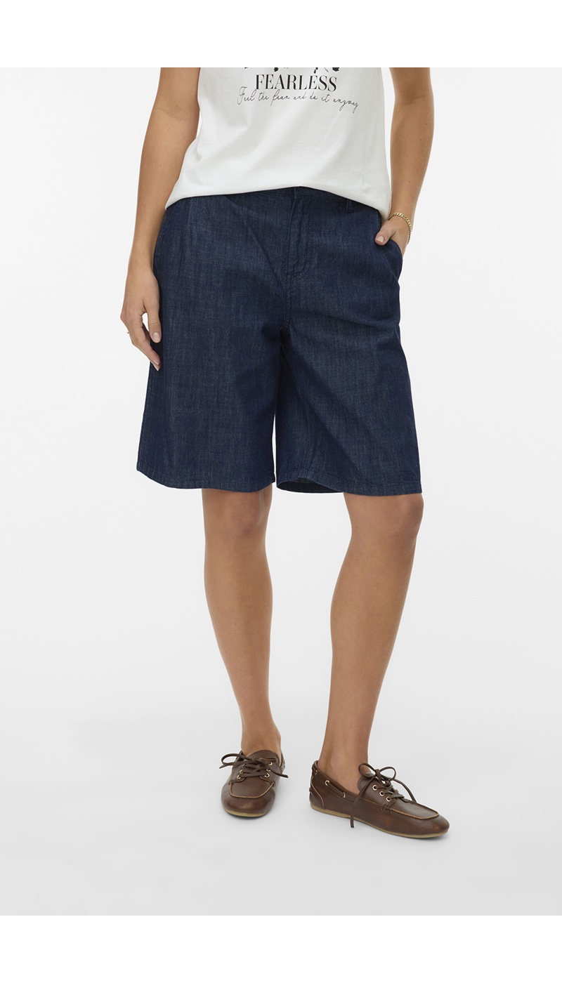 Bermuda Dark Blue Denim VMGABRILLA