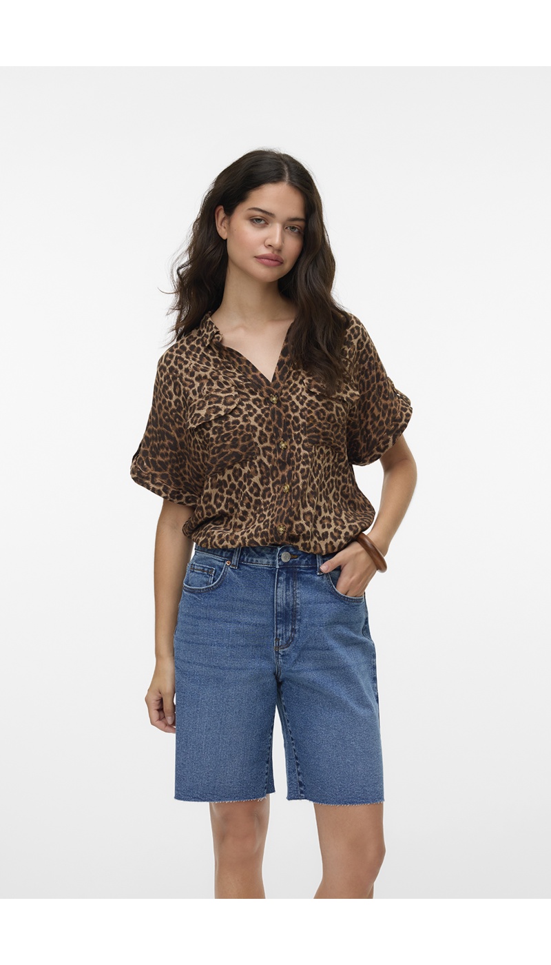 VERO MODA SILVER MINK CHEMISES ML