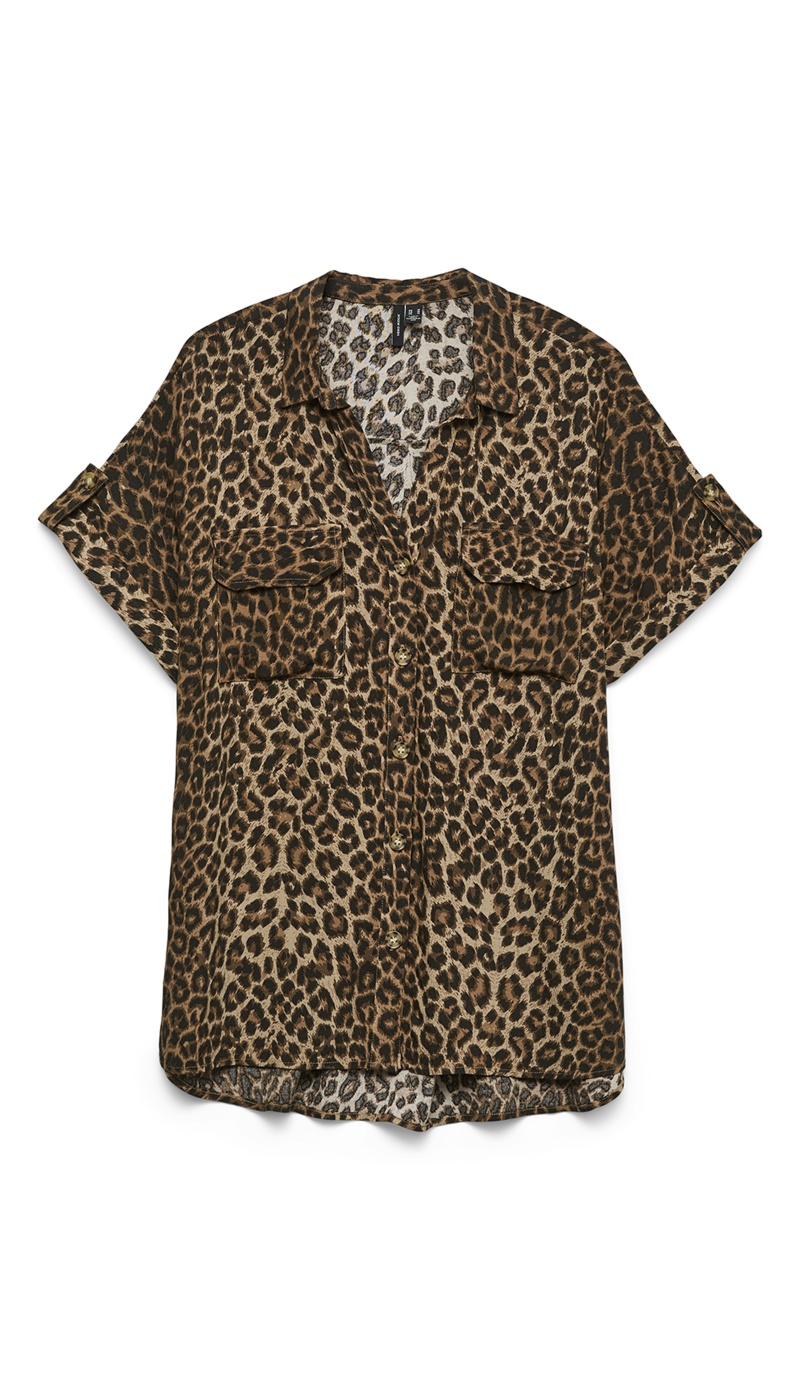 VERO MODA SILVER MINK CHEMISES ML