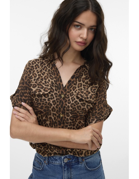 VERO MODA SILVER MINK CHEMISES ML