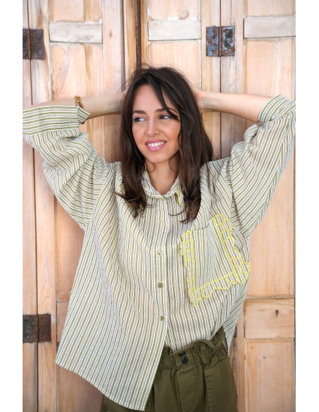 johanna toutoun RAYE KE/ECR CHEMISIER