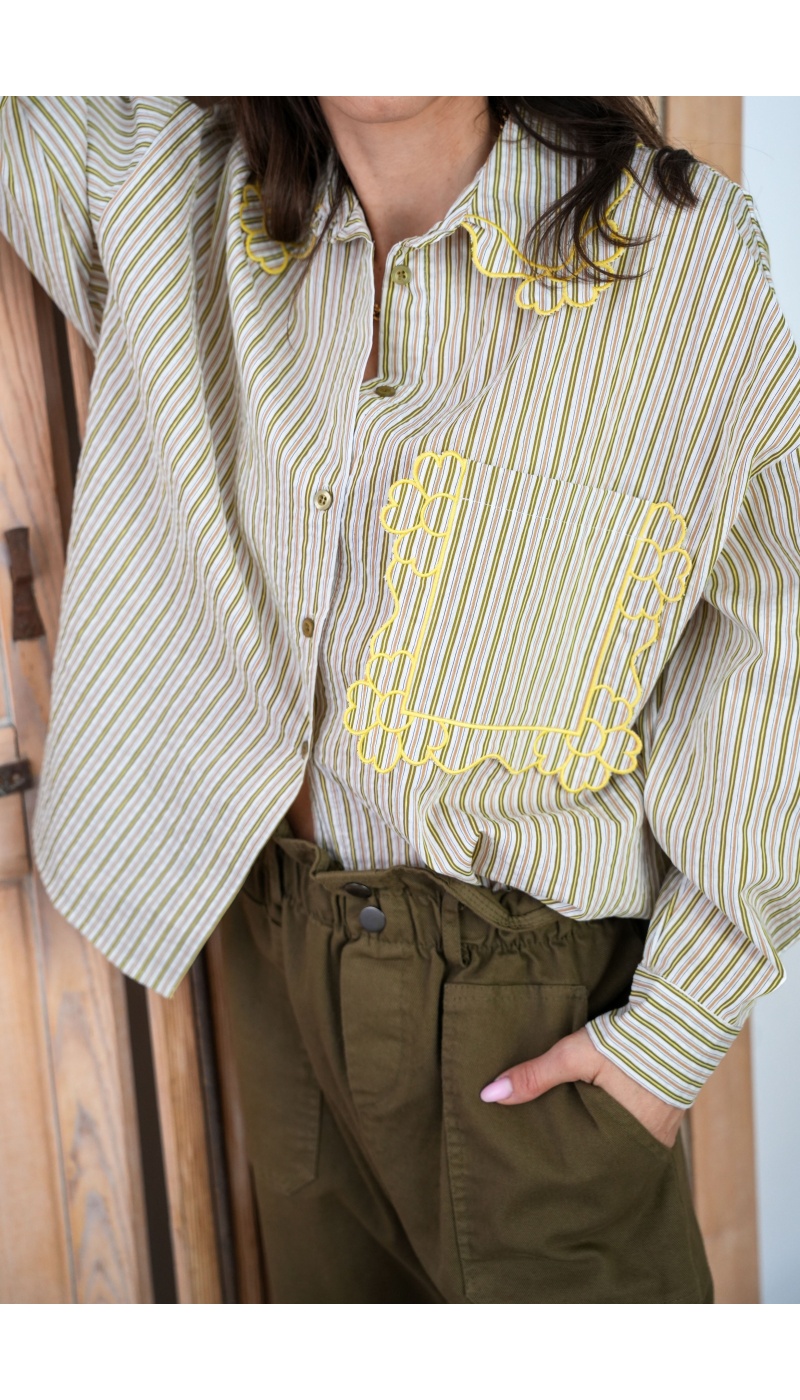 johanna toutoun RAYE KE/ECR CHEMISIER