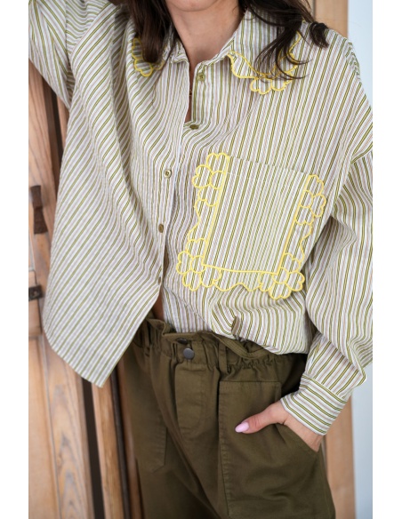 johanna toutoun RAYE KE/ECR CHEMISIER