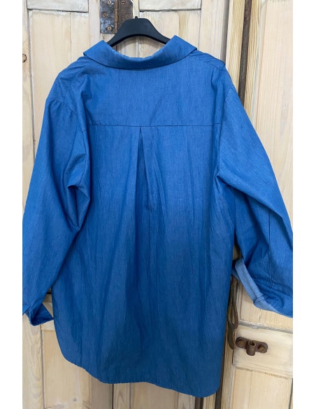 Chemise Denim Noeud ALBA