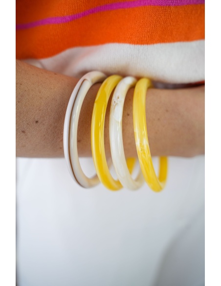 Set Jonc Jaune LILOU