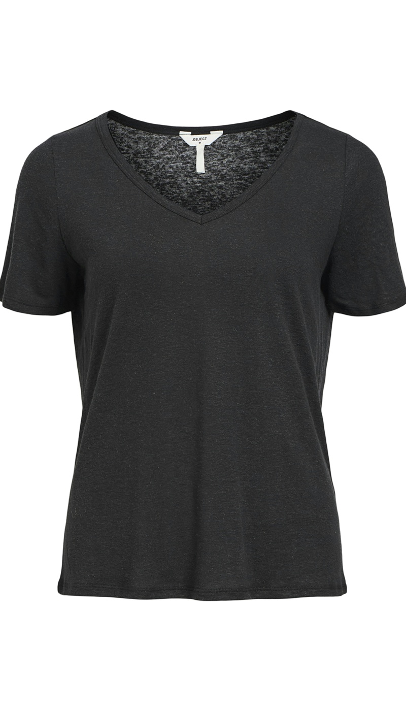 Tee Shirt Black OBJTHEA