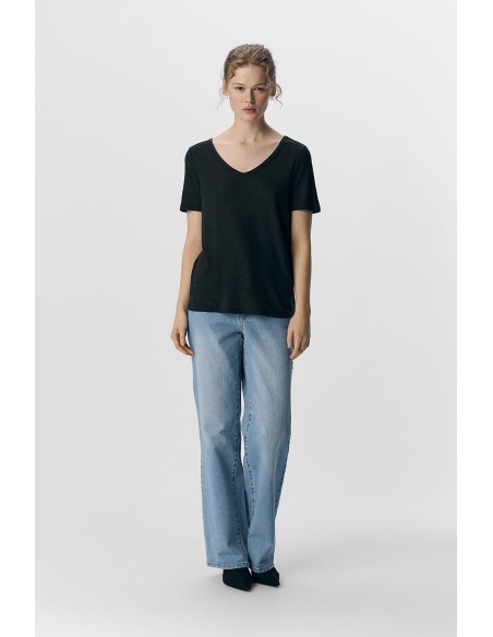 Tee Shirt Black OBJTHEA