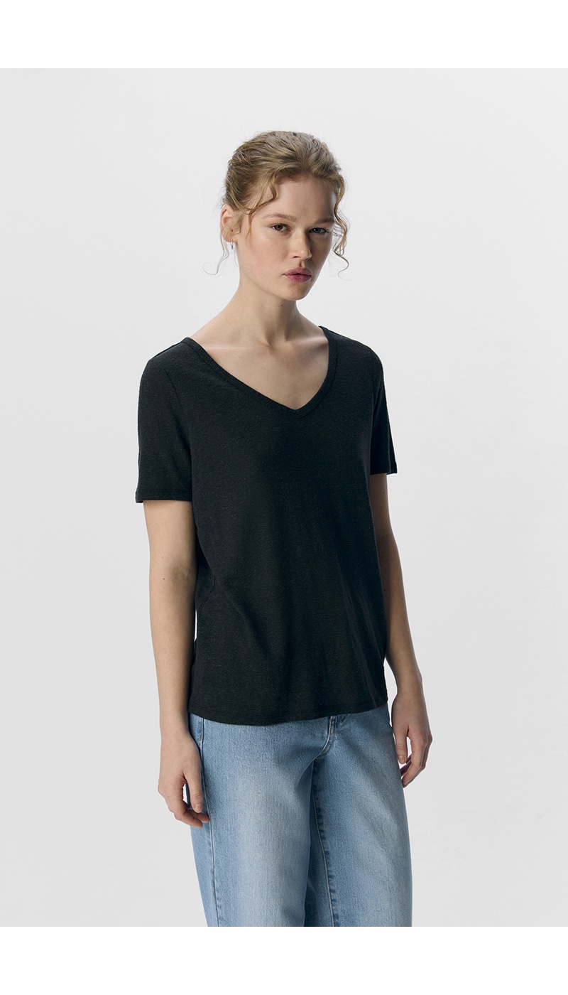 Tee Shirt Black OBJTHEA