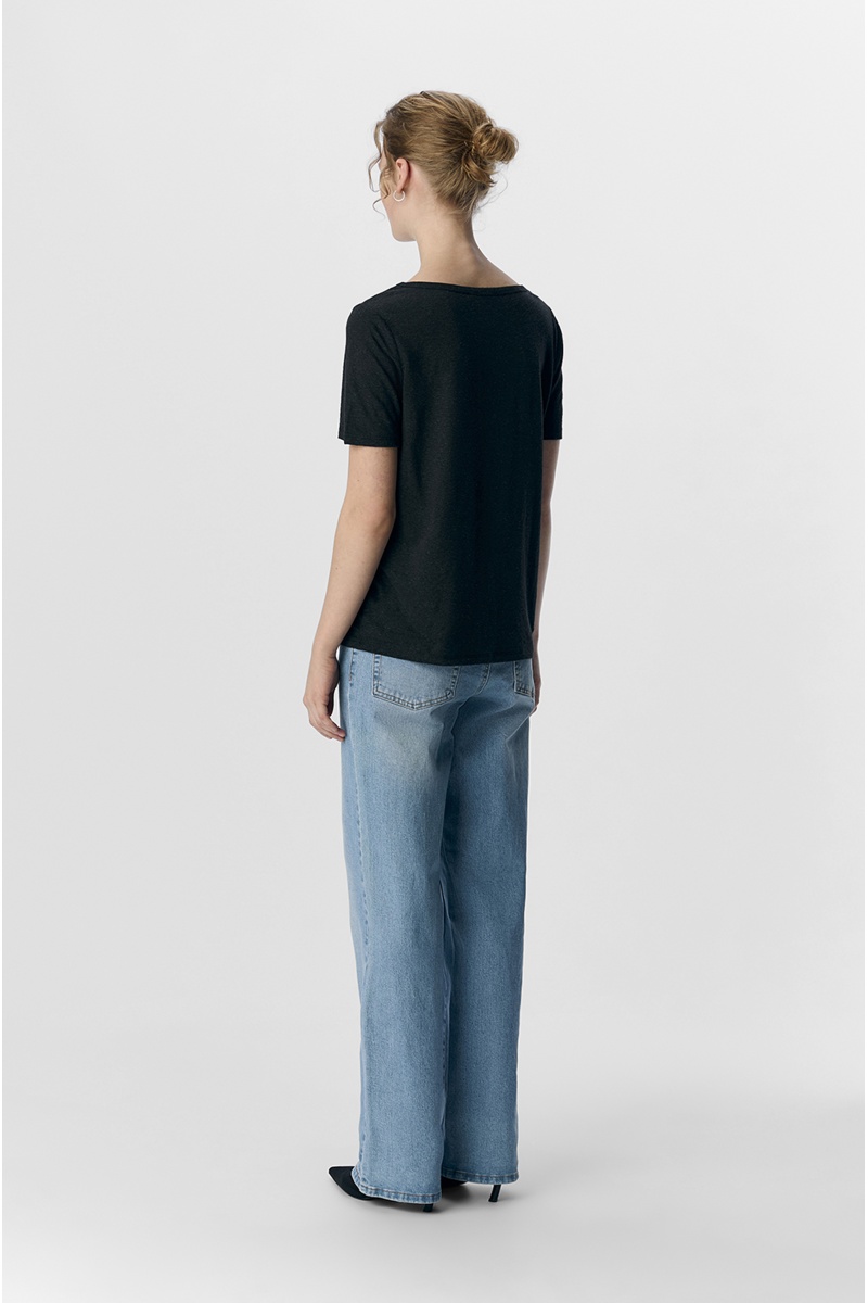 Tee Shirt Black OBJTHEA 2