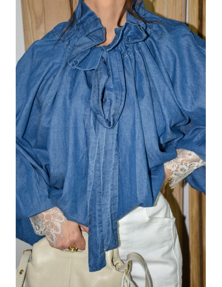 Blouse Lavallière Jean KATIA