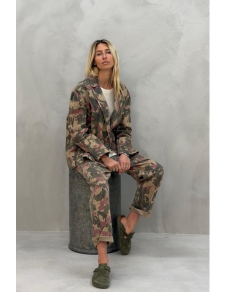 Jean Camouflage Bordeaux CINTA