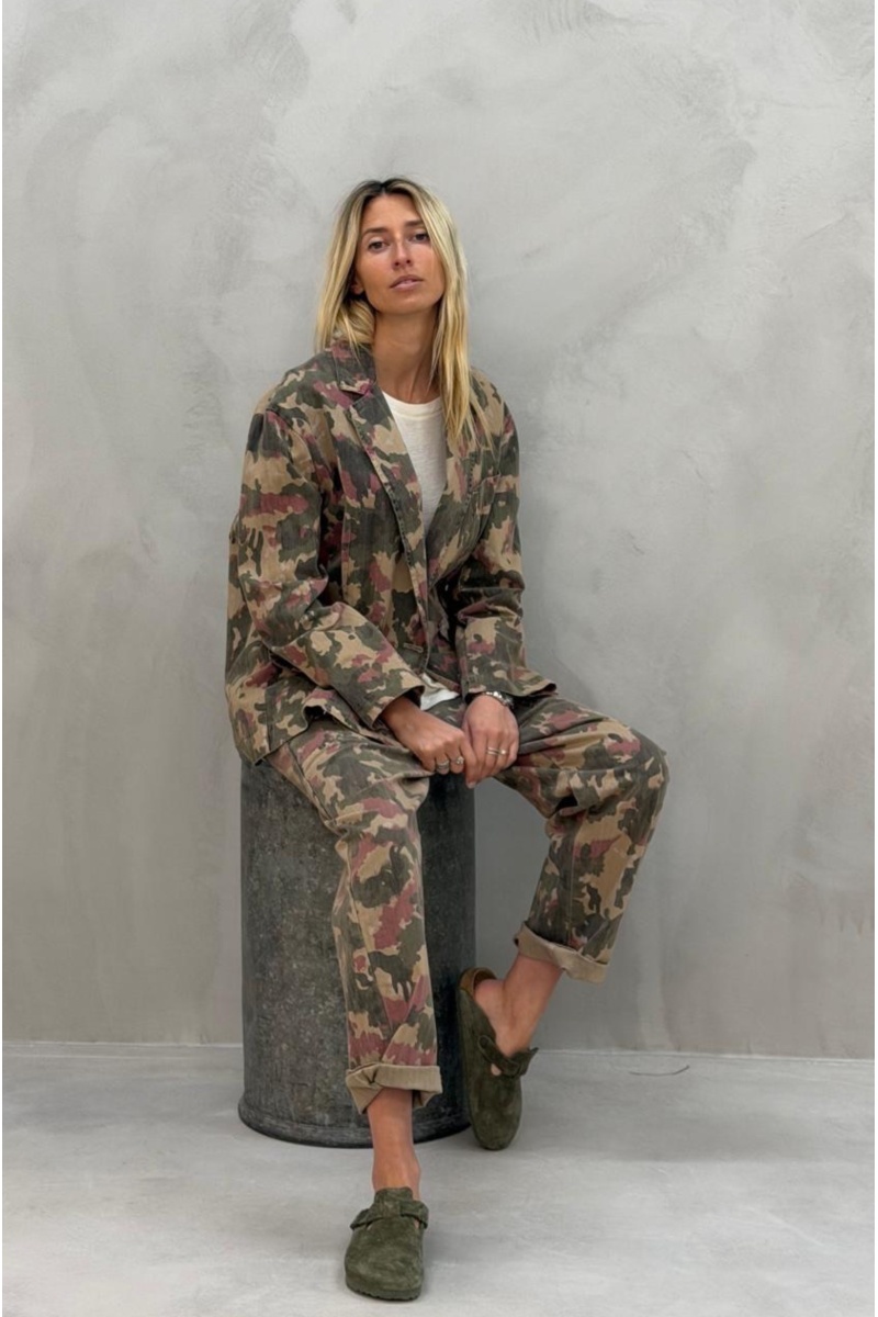 Veste Camouflage Bordeaux BROMELIA