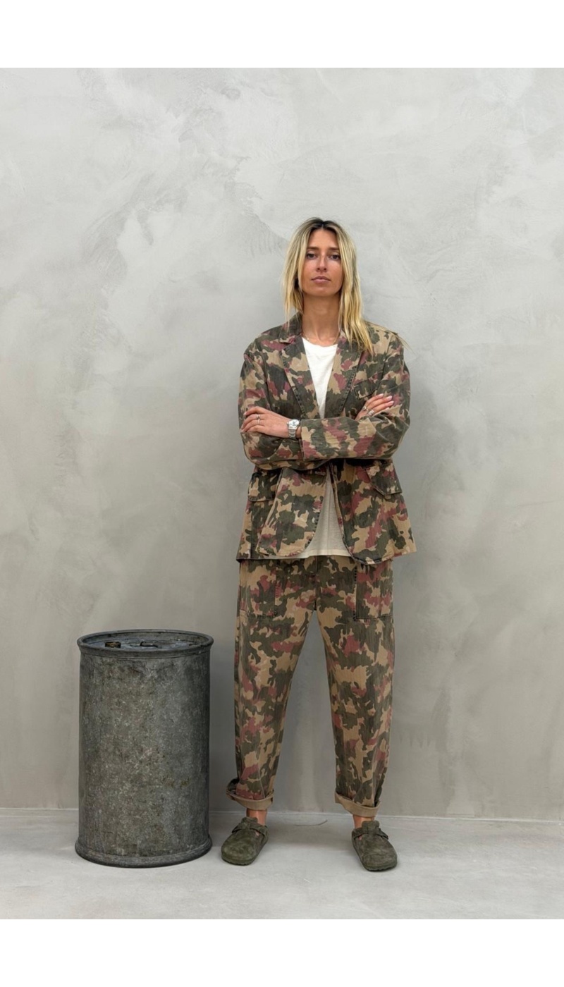 Veste Camouflage Bordeaux BROMELIA