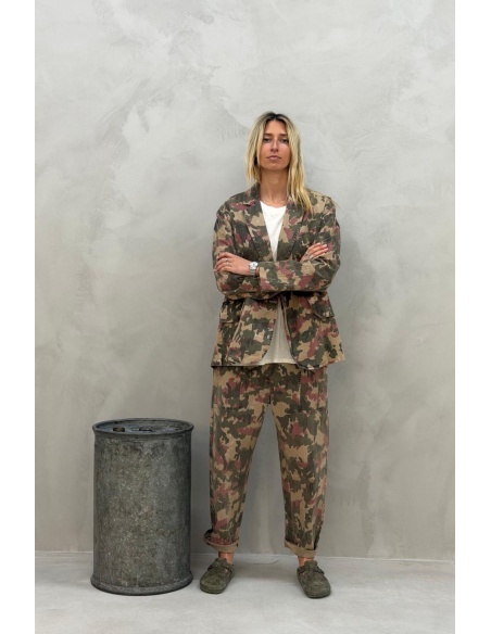 Veste Camouflage Bordeaux BROMELIA