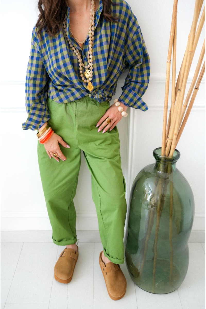 Pantaloni verdi