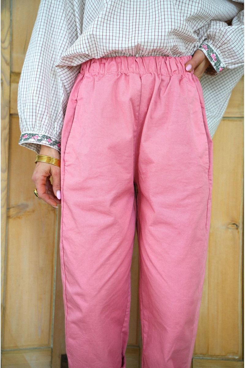 Pantalon Johanna Saumon JUDIE