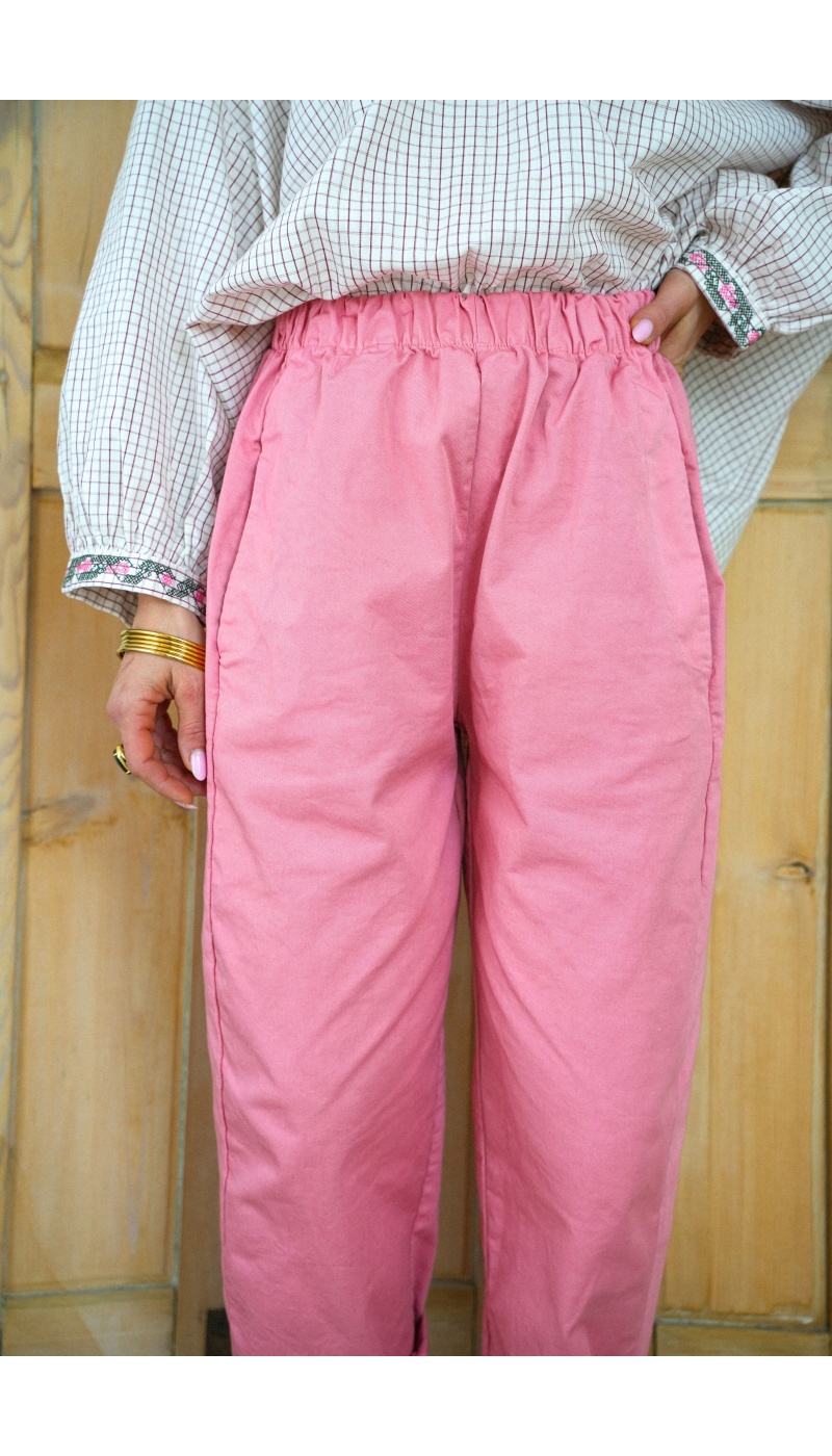 Pantalon Johanna Saumon JUDIE