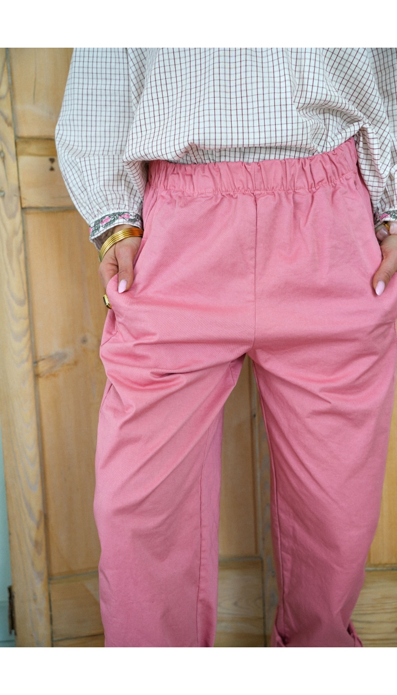 Pantalon Johanna Saumon JUDIE