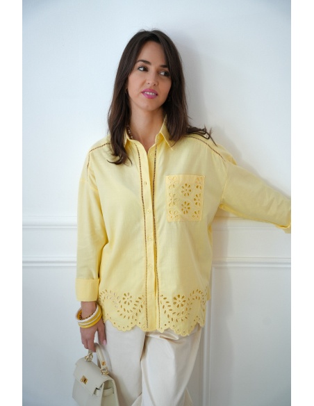 Chemisier Jaune CLAUDIE
